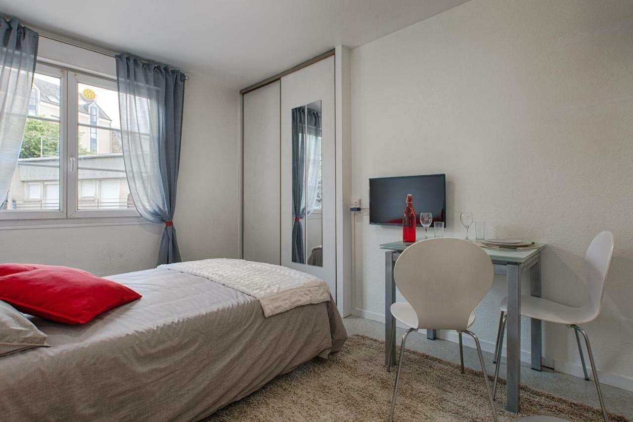 Studio Cosy + Hyper-Centre + Netflix Saint-Lo Bagian luar foto